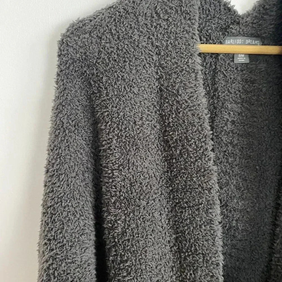 Barefoot Dreams Cozy Chic Open Cardigan Shrug Sweater - Picture 3 of 11